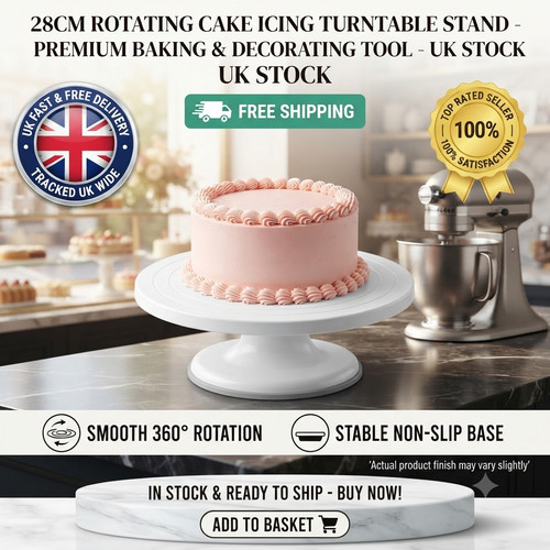 28cm rotating cake - 28cm,