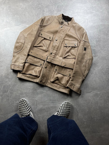 Belstaff england beige - belstaff, biker