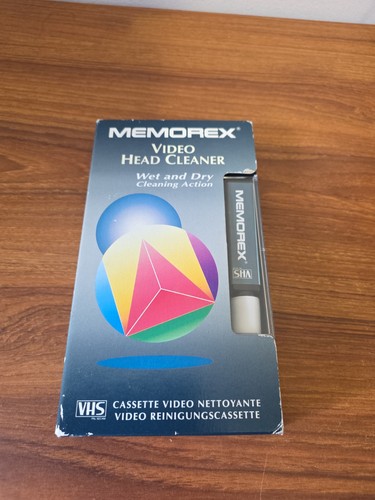 Memorex vhs video head - memorex, cleaner