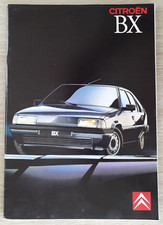 Citroen BX Range Brochure 1989