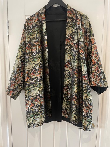 Vintage japanese haori kimono - vintage,