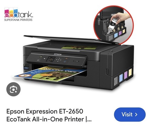 Epson eco tank printer - epson,