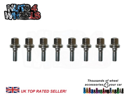 Flat seat wheel bolts fits - flat,