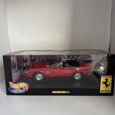 Hot Wheels 1/18 Scale Diecast - M1199 Ferrari 365 GTS4 Daytona Red