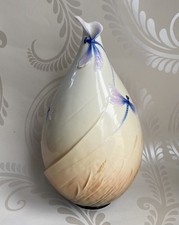 Franz Porcelain Dragonfly Vase