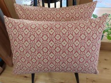LAURA ASHLEY  Vintage - PAIR -  Huge 24 x 16" Sitwell' Elegant  Cushion Covers