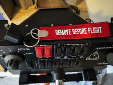 Logitech Saitek Pro Flight Switch Panel 3D Printed key 