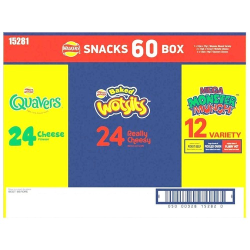 Walkers snack crisps - walkers, variety
