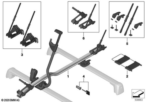 Mini genuine bike - bike, rack