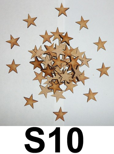 Wooden star shaped blanks - star,