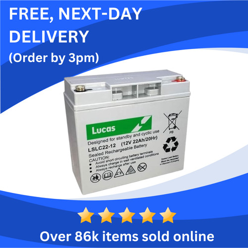 Lucas 12v 22ah replaces - lucas,