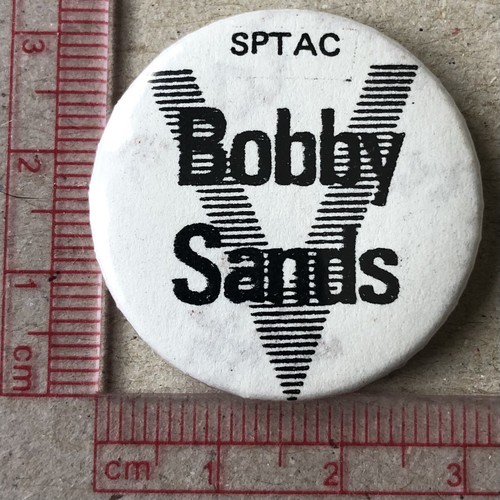Vintage bobby sands pin - vintage, badge