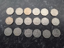 50p Fifty Pence Old large Coin