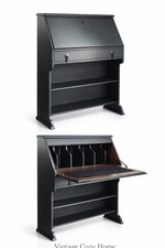 vintage writing bureau desk