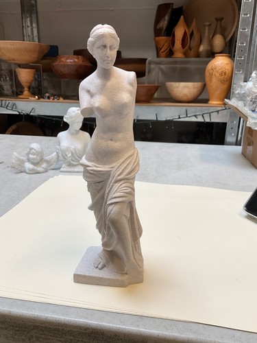Statue nude printed marble - nude,