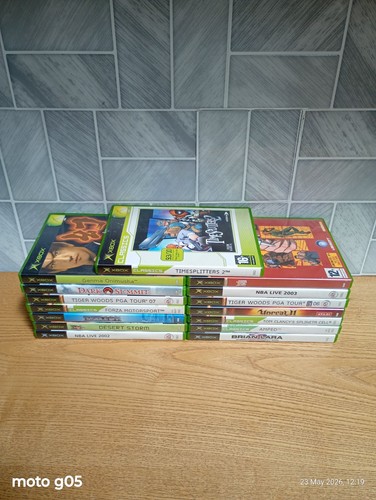 15x xbox original games joblot - games,