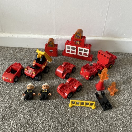 Lego duplo fire station - station, bundle