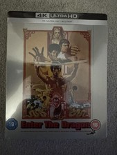 ENTER THE DRAGON, BRUCE LEE, 4K UHD & REGION FREE BLU RAY 2 DISK STEELBOOK