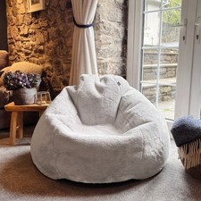 Luxury Faux Fur Bean Bag