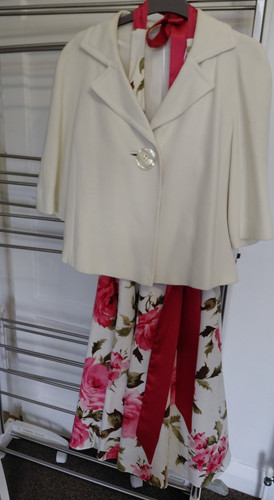 Debut ivory jacket floral - jacket, &