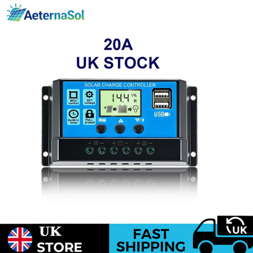 Aeternalsol 20a 12v - 20a, 12v/24v