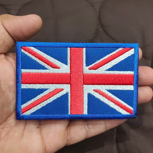 Embroidered union jack flag - jack,