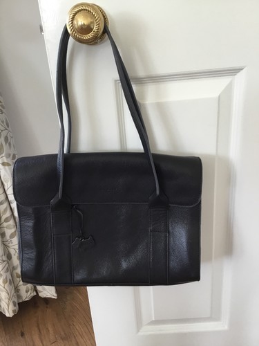 Radley black leather large - black,