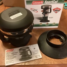 Coleman Sport Cat Propane Heater Model 5031-700 orig box & paperwork 