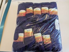 1000G 1KG TIVOLI CURVE – 502 PURPLE– KNITTING WOOL YARN – CHUNKY 6mm – scarf