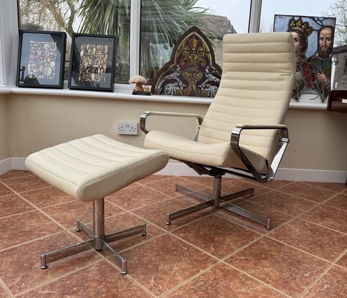 Vintage skandi danish leather - skandi,