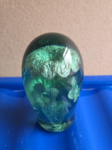 Antique glass paperweight - glass,