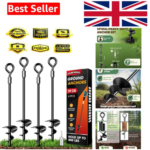 Heavy duty ground - anchor, 4