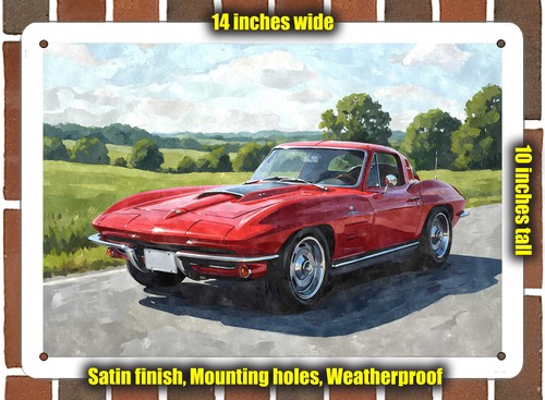 Metal sign 1964 chevrolet - metal,