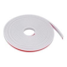 9mmx5000mm Flexible TPE Self Adhesive U-Shape Veneer Edging Edge Banding White