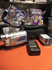 JVC SuperVhs Compact Vhs Camcorder With 2 Batteries - Charger - 2 Tapes - Bag