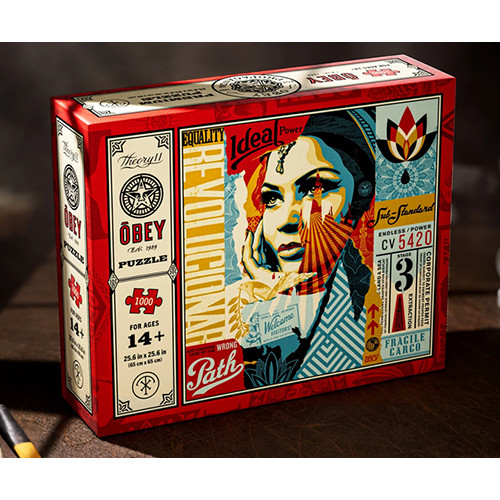 Obey shepard fairey jigsaw - obey,