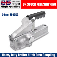 50mm 2600kg Heavy Duty Trailer Hitch Cast Coupling Tow Ball Coupler RV Camper