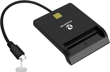 ID Card Reader Type C, Smart Card for Drivers, Tacho & Digi Card, Windows