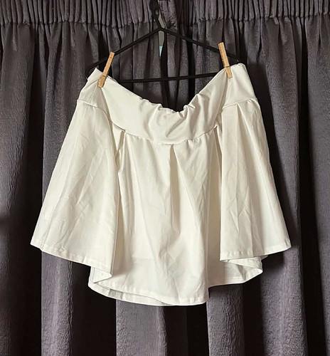 White tennis style gently - white,
