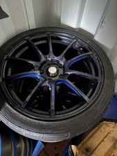 Wedsport 18x8 5x114  Mitsubishi Evo Wheels And Tyres JDM Evo 5-10 set of 4 