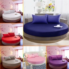 100% Cotton Round Fitted Sheet