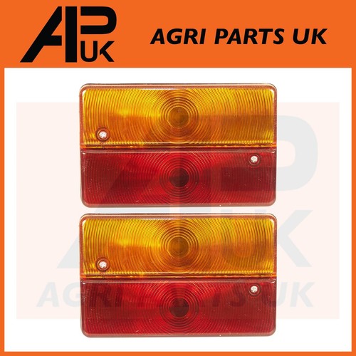 Rear light lamp for jcb - 2x,