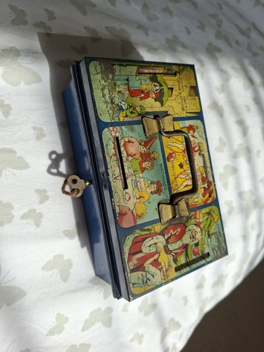 Vintage 1930s burnett ltd tin - 1930s,