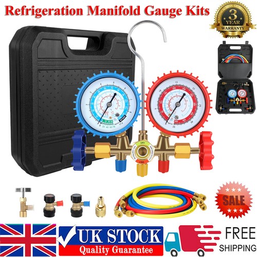Way manifold gauge - ac,