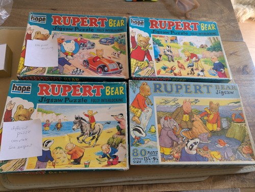 Vintage 1970 rupert bear 80 - vintage,