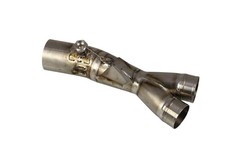 Akrapovic Link Pipe Silver