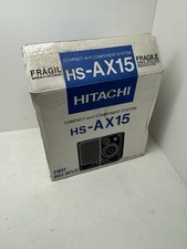 Hitachi HS-AX15 Compact Hi-Fi 3-Way Bass Reflex Speaker System