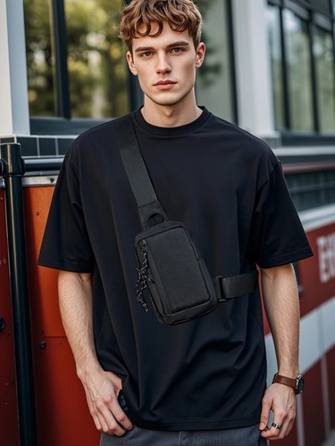 Waterproof men women sling bag - men,