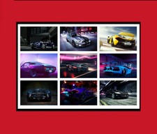 60 SUPER CAR POSTERS PRINTS TO