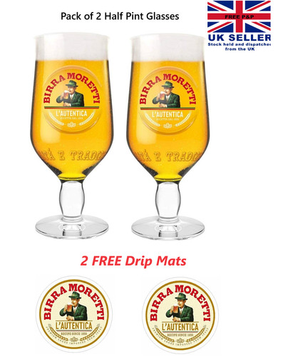 Birra moretti half pint - 2x,